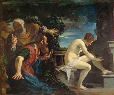 Susanna and the Elders by Giovanni Francesco Barbieri